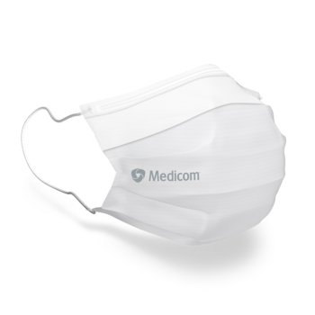medicom safemask sofskin fog free maski medyczne z gumkami 50 szt.