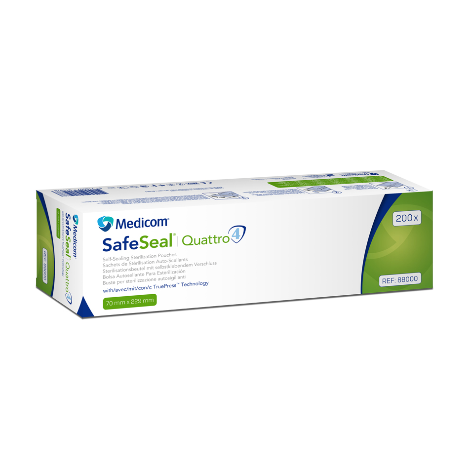 medicom safeseal quattro torebki do sterylizacji 200 szt.