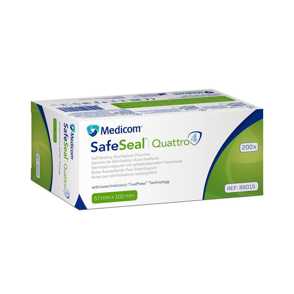 medicom safeseal quattro torebki do sterylizacji 200 szt.